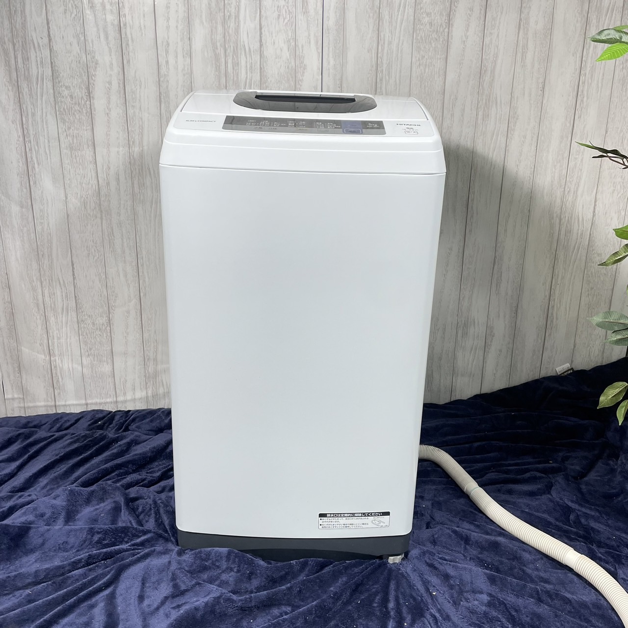 HITACHI NW-50C 2019年製 洗濯機